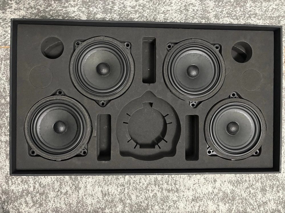 4x Mini Cooper Door Speaker Front/Back 65139274700 F55 F56 F57 BMW OEM 2015-2024
